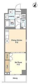 アパルトマン山手公園 5階 間取り図