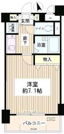 パークヒルズ落合 302 間取り図