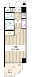 パークヒルズ落合 407 間取り図