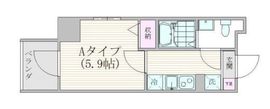 ザ・プレシャス武蔵小杉 502 間取り図