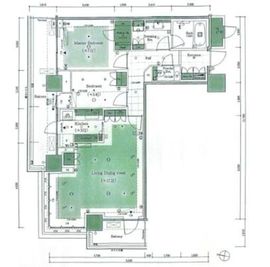 パークタワー西新宿 27階 間取り図