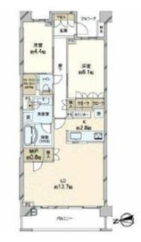 パークホームズ世田谷梅丘 3階 間取り図
