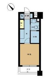 ミディアススカイコート赤坂 5階 間取り図