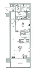 スカイコートパレス錦糸町 2階 間取り図