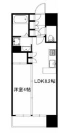 クレヴィア上野御徒町 3階 間取り図