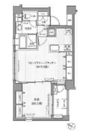 サンウエスト横浜 701 間取り図