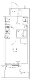 ジェノヴィア浅草Ⅶ 401 間取り図
