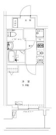 ジェノヴィア浅草Ⅶ 302 間取り図