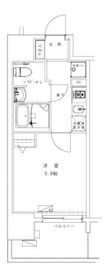 ジェノヴィア浅草Ⅶ 304 間取り図