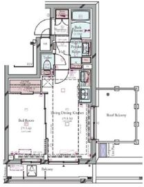コンシェリア馬込 THE RESIDENCE 5階 間取り図