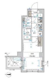 クレイシア・ヴァースクレイシア両国ルクール 2階 間取り図