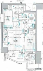 デュオステージ横濱桜木町 7階 間取り図