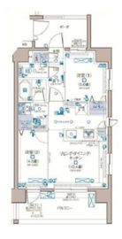 デュオステージ立川錦町 9階 間取り図
