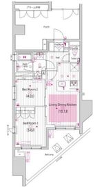 ガーラ・ステーション大森海岸 11階 間取り図