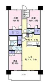 シティテラス国立 4階 間取り図