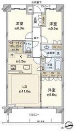 ザ・パークハウス成城彩景 4階 間取り図