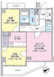 ジェイパーク恵比寿4 2階 間取り図