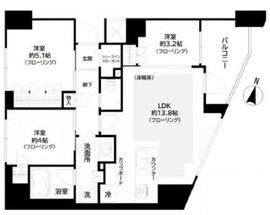GREEN PARK文京西片 2階 間取り図