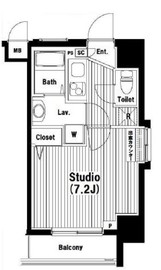 グランド・ガーラ新横浜South 10階 間取り図