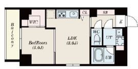 S-RESIDENCE押上epure (エスレジデンス押上エピュレ) 303 間取り図