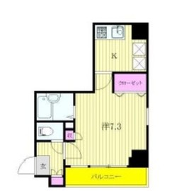 アフェクシオン日本橋人形町 4階 間取り図