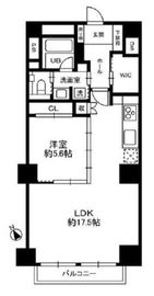 秀和六本木レジデンス 2階 間取り図