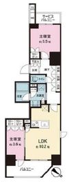 ネベル横浜関内 10階 間取り図