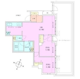 RBM代田橋レジデンス 4階 間取り図