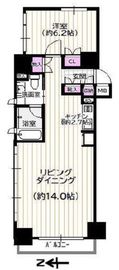 東日本橋デュープレックスポーション 2階 間取り図