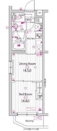 ガーラ・グランディ元住吉 3階 間取り図