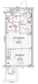 ガーラ・グランディ元住吉 3階 間取り図