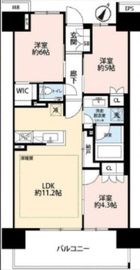 プラウドシティ方南町 6階 間取り図