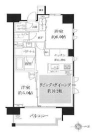 シティハウス蔵前ステーションコート 13階 間取り図
