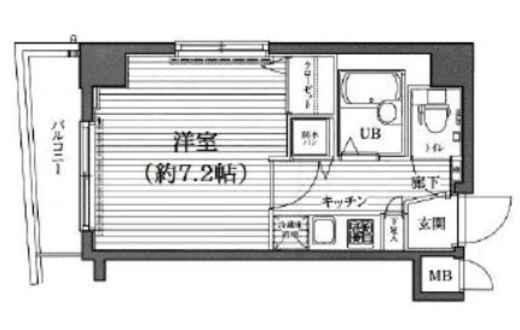 ガラ・ステージ神田神保町 9階 間取り図