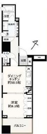 レグラス川崎 12階 間取り図