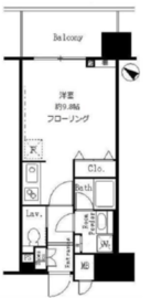 サンクレール荒川ブランガーデン 1611 間取り図