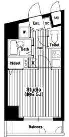 グランド・ガーラ渋谷 11階 間取り図
