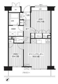 ステラメゾン武蔵小山 2階 間取り図
