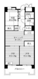 ビレッジハウス品川八潮タワー 1-411 間取り図