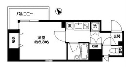 シティスパイア新川 1001 間取り図