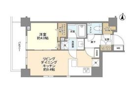 デュオヴェール目黒学芸大学 2階 間取り図