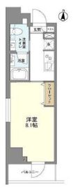 リテラス三ノ輪 401 間取り図