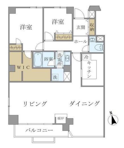 howff RELAX三軒茶屋 (ホフリラックス三軒茶屋) 102 間取り図