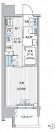 セントラーレ新城 1101 間取り図