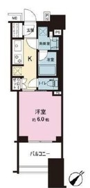 ネベル横浜関内 8階 間取り図
