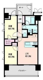 ルピナス横浜西グランファスト 6階 間取り図