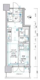 クリオ横浜ザ・グラン 3階 間取り図