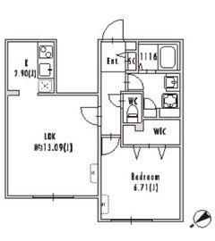 GRAN PASEO下北沢 (グランパセオ下北沢) 104 間取り図