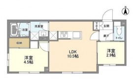 ウェルスクエア森下 103 間取り図