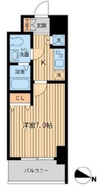 KDXレジデンス立川 1307 間取り図